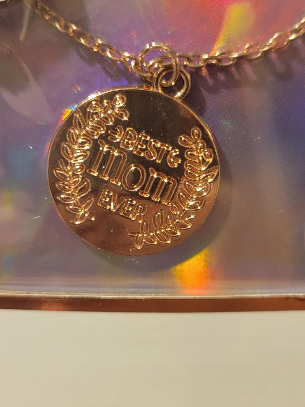 bebe Rose Gold 'Best Mom Ever' Necklace & Mug Gift Set - Picture 2 of 3